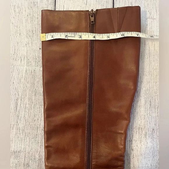 Arturo Chiang Chestnut Heeled Boots - Picture 9 of 11